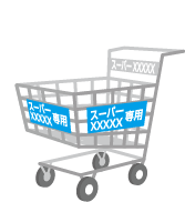 レンタルショッピングカート型ネットショップのイメージ図
